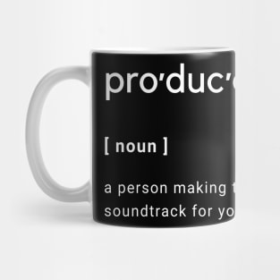 Producer Definition WHT Mug